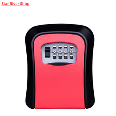 新品Key lock box wall-mounted plastic key safe weatherproof