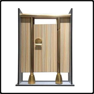 定制公共卫生洗手间隔断抗倍特学校办公楼工地防水潮铝蜂窝刨花板