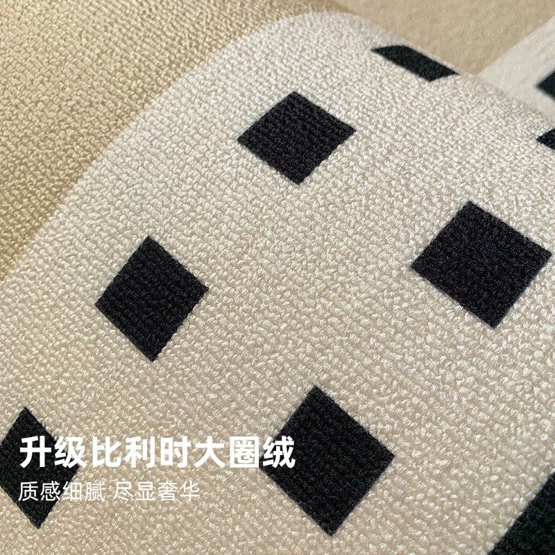 圈绒地垫半圆形入户门垫家用门口进门客厅地毯高级感玄关耐脏脚垫,居家布艺,入户地垫,淘宝优惠券,粉丝福利购,淘宝优惠卷