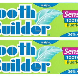 Toothpaste 四 Builder 速发Squigle Sensitive 两支 Tooth 4oz