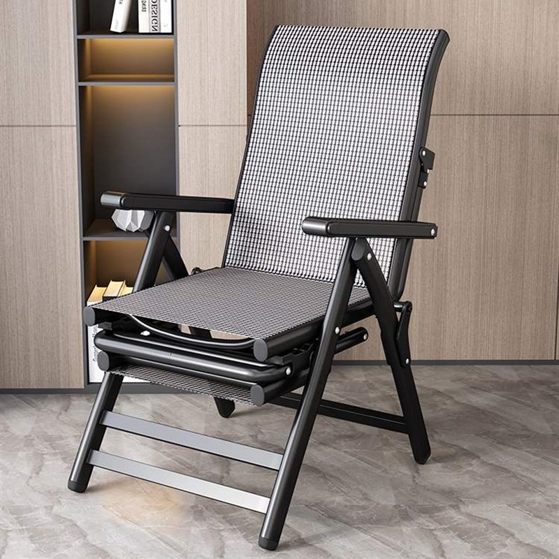 躺椅折叠午休睡椅办公室沙滩x椅成人休闲靠椅夏天老人家用逍遥藤