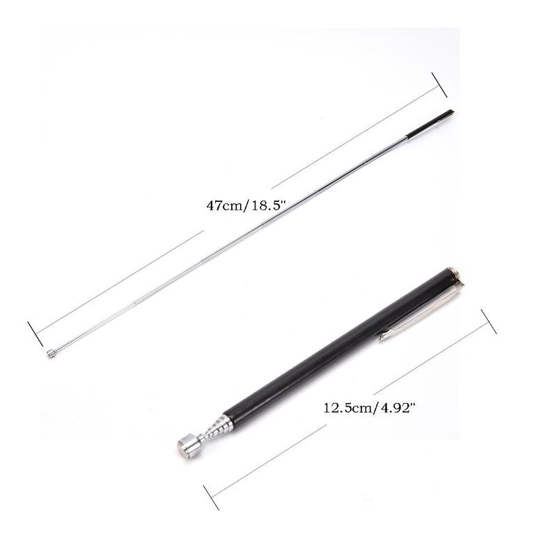 速发1.5/2LBs Magnetic Portable Telescopic Pick Up Rod Stick