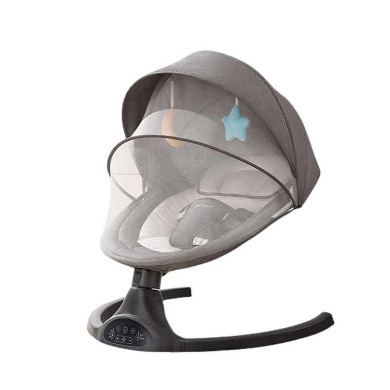 电动摇篮安抚椅新生儿哄睡摇篮婴儿摇摇椅带娃睡觉躺椅宝宝摇篮床