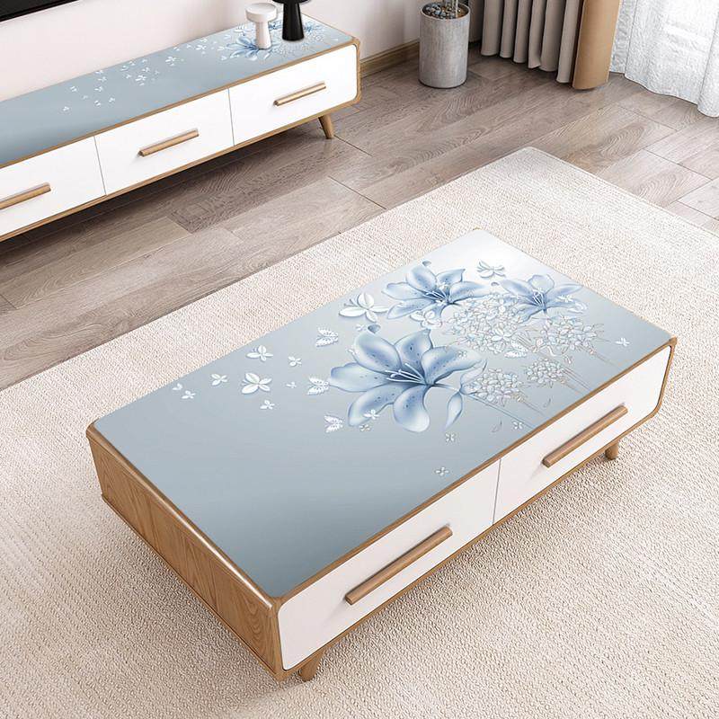 防茶几胶垫垫油桌防水电视柜垫塑料软简约茶几长方形桌布防烫玻璃,居家布艺,桌布,淘宝优惠券,粉丝福利购,淘宝优惠卷