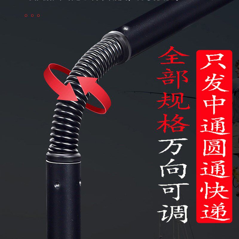 万向钓鱼伞加厚大伞布防s暴雨防风户外防晒多功能便携垂钓伞带地