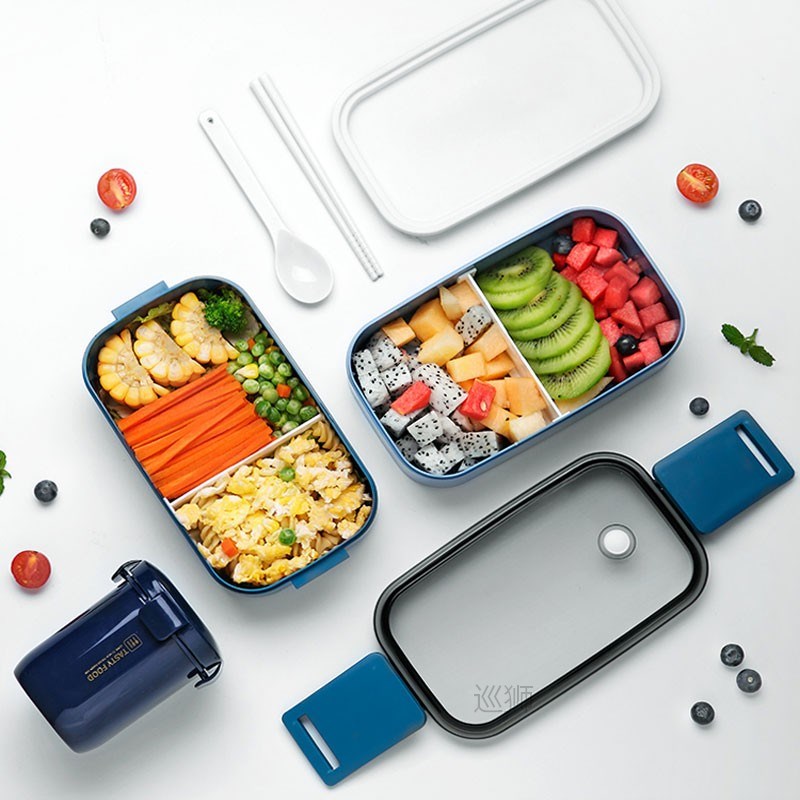 Japanese style Multi-layer lunch box food container storage