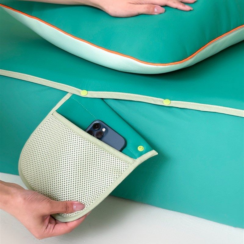 新款A类凉感鸭冰丝软凉席三件套夏季床笠款空调软席夏被四件套可,床上用品,冰丝席,淘宝优惠券,粉丝福利购,淘宝优惠卷