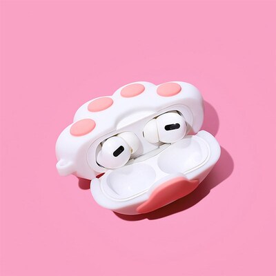 现货3D Earphone Case For Awirpods pro 2 3 Case Silicone Cute