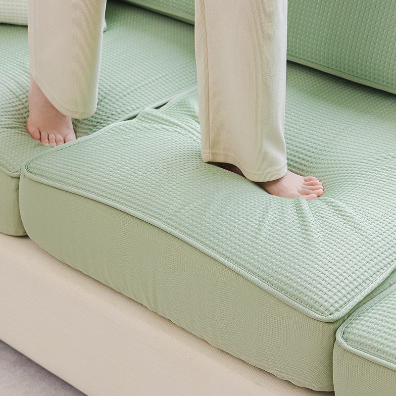 凉感丝弹力沙发套罩夏季全包万能凉席坐垫2024新款冰丝沙发笠定制,居家布艺,沙发垫,淘宝优惠券,粉丝福利购,淘宝优惠卷