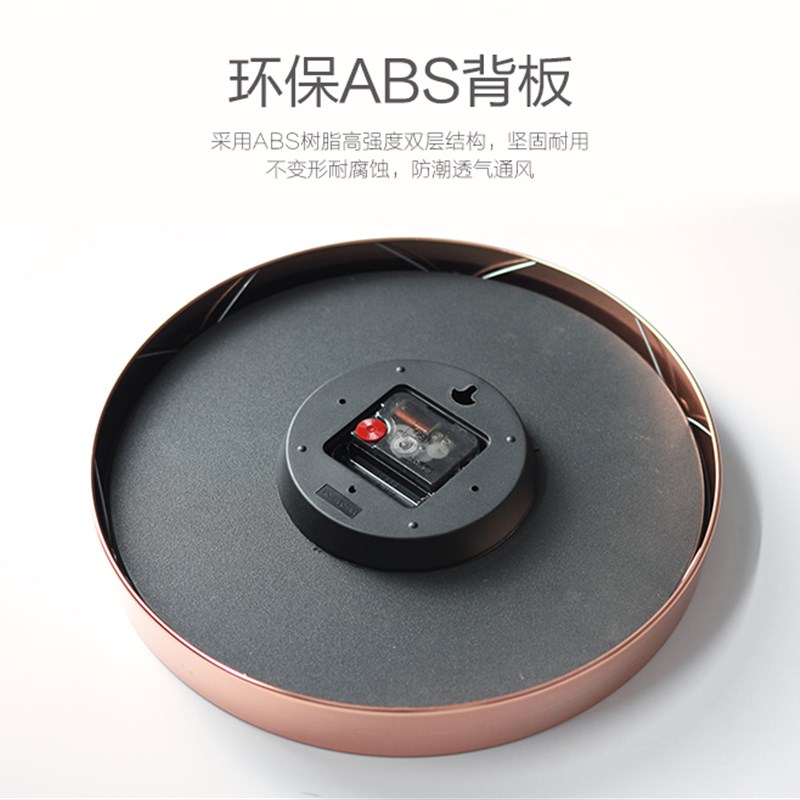 静音钟表挂钟客厅创意潮流石英钟家用时尚时钟大气北欧简约欧式表