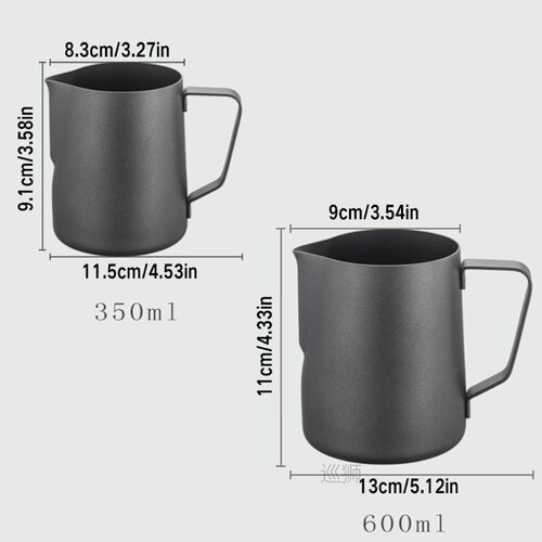 Stainless Steeel Milk Frothing Pitcher Cup Tool Barista Tool