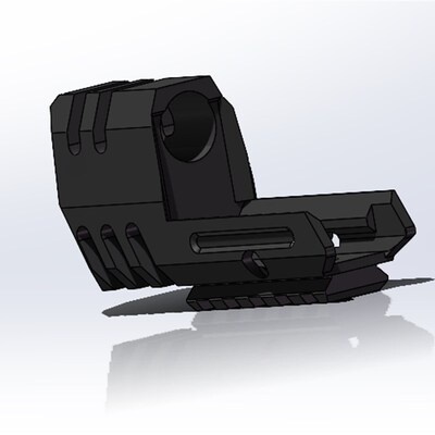 UDL/蓝星八尾花喵 P320 M18 竞技风制退装饰件