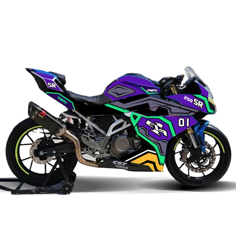 适用于春风250sr版画改装贴纸全车赛道版250车身贴花拉花可定制