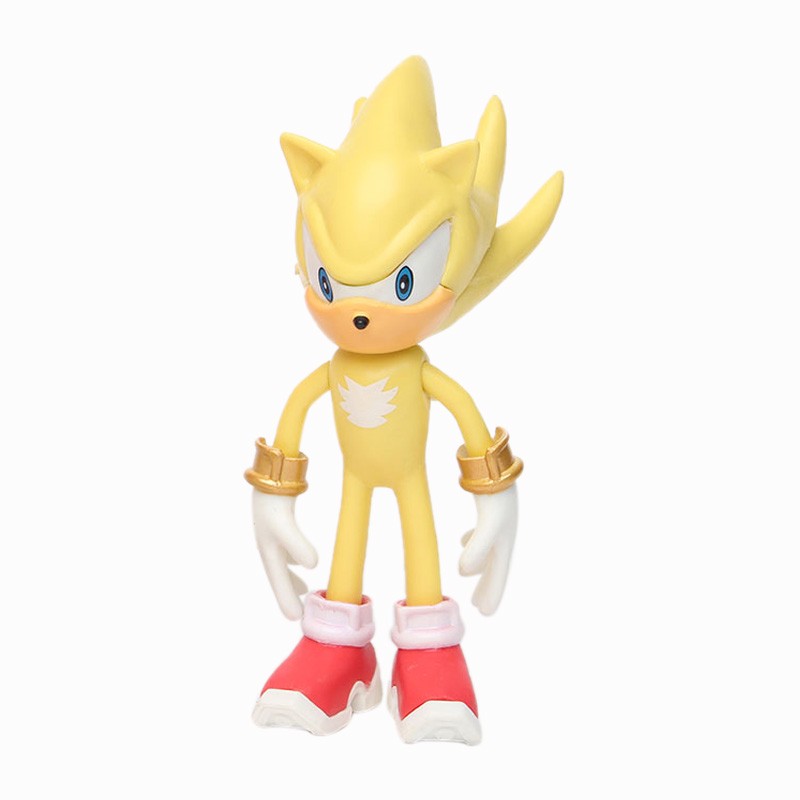 极速cm pcs/set Sonic Figure Toys Doll Anime Cartoon Sonic Ta 模玩/动漫/周边/娃圈三坑/桌游 潮玩盲盒 原图主图