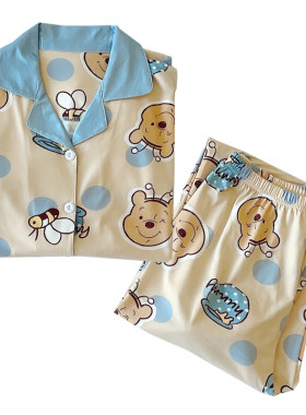 月子服春秋夏季10大码孕妇装8月份9纯棉产后开衫哺乳睡衣秋天喂奶