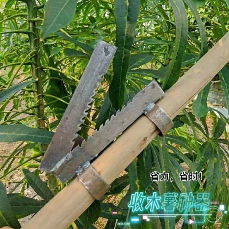 拔木薯神器拔棉花杆辣椒杆神p器简单省力农具