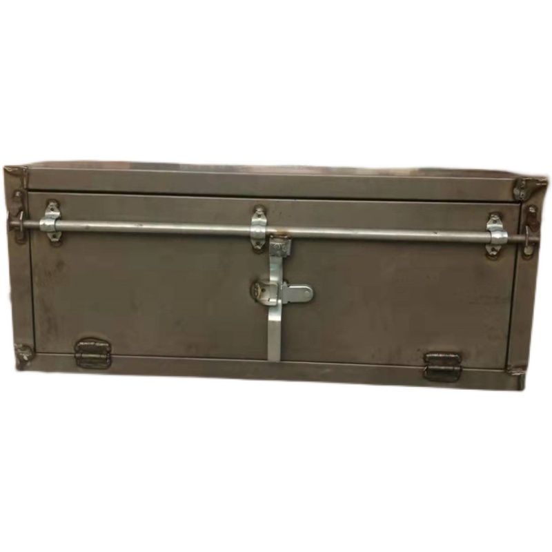 半挂车铁皮锁杆工具箱r车载大型工具箱货车通用加厚高强板长方体