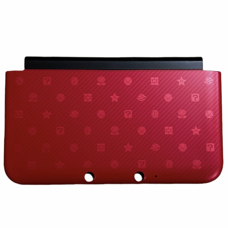 原装3DSLL XL机壳 3ds XL LL替换壳Esuper mario2限定替换面盖底