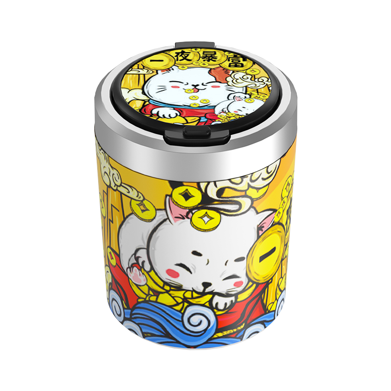 威马ex5 e5 w6网红车载M烟灰缸个性内饰用品