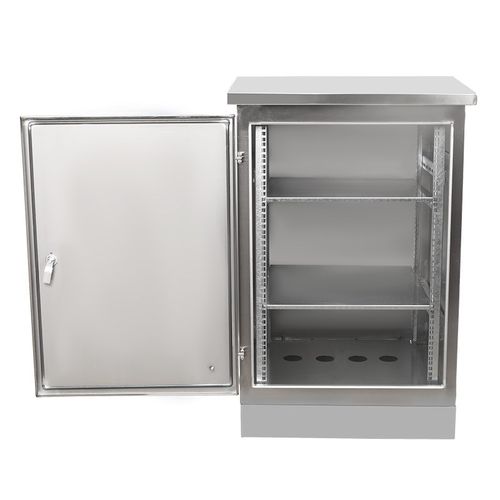 户外防水不锈钢配电箱网络机柜弱电监控箱设备箱室外功放交换机柜