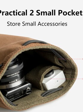 Portable DSLR Camera Bag Canon Universal Drawstring Bags Ha