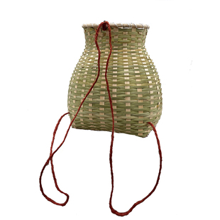 竹编制品竹筐采茶篓竹篓竹篮大号背篓装饰编织收纳筐鱼篓拍摄道具