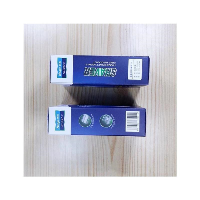 Classic Double Edge Chrome Shaving Safety Razor 手动剃须刀片