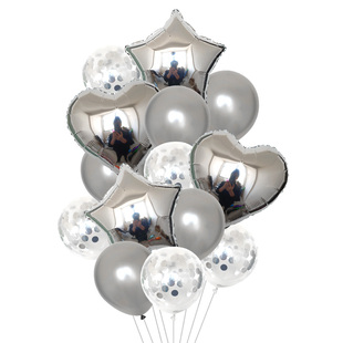 Balloons 12inch Rose Confetti Gold Multi 推荐 18inch Latex