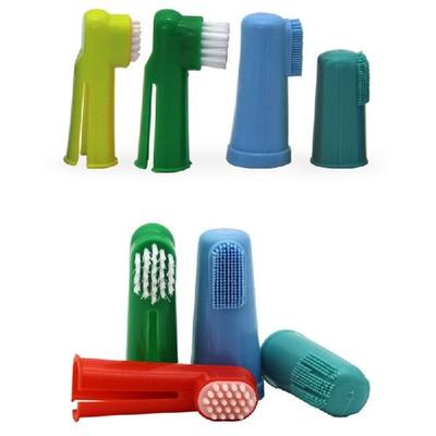 现货速发New Super Soft Pet Finger Toothbrush Teddy Dog Brush