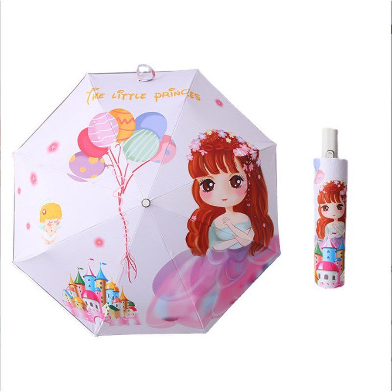 儿童雨伞折叠全自动防回弹男孩童女孩小学生折叠伞轻便上学,婴童用品,儿童雨伞/防晒伞,淘宝优惠券,粉丝福利购,淘宝优惠卷