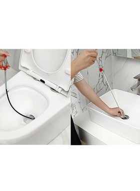 85cm Pipe Dredging Tools Drain Snake Drain Cleaner s Clog Re