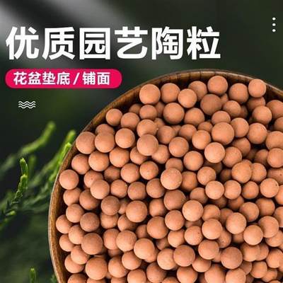 彩色陶粒花用铺面小陶粒鱼缸专用水培养花专用陶粒土种花园艺多肉