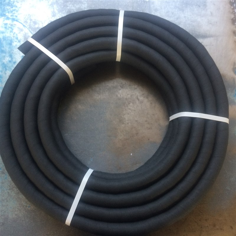 黑色夹布胶管喷砂管喷沙管耐高压除锈耐磨船厂专用管喷砂机专用管
