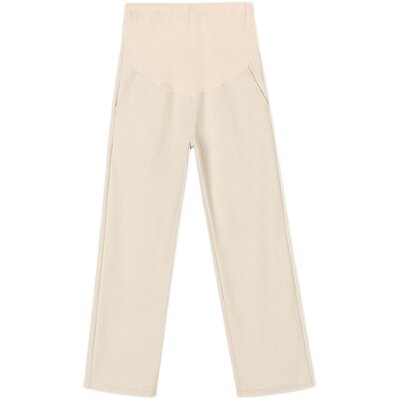 推荐Maternity Pants Leg Elastic Waist belly Pants for Pregna