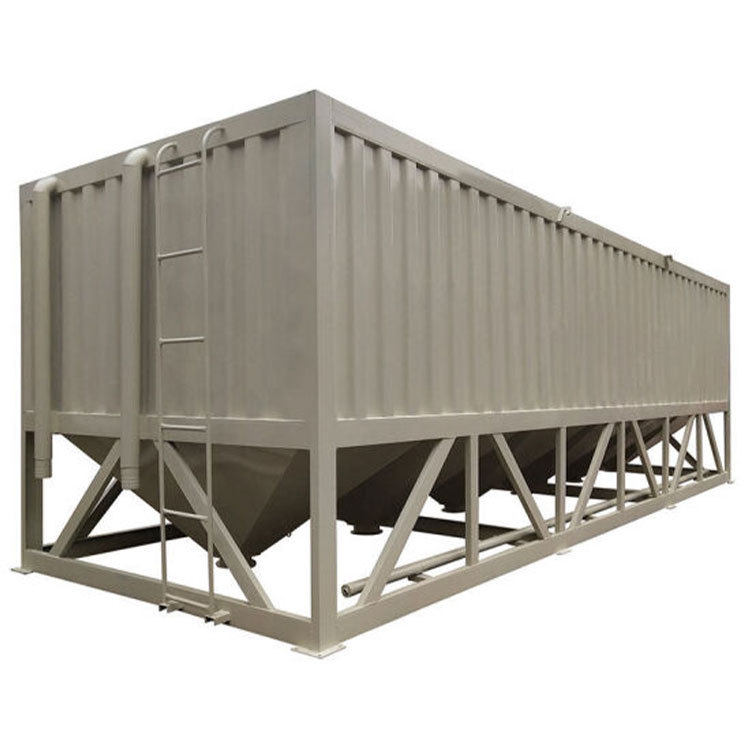 直销新品立式30吨砂浆储料罐干粉砂浆罐封闭式散y装料储存罐