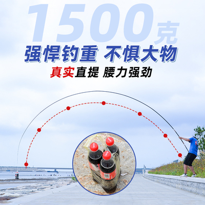 传统钓长杆鱼竿手竿超轻超硬8/9/10/11/12/13/15米打窝杆足尺炮竿