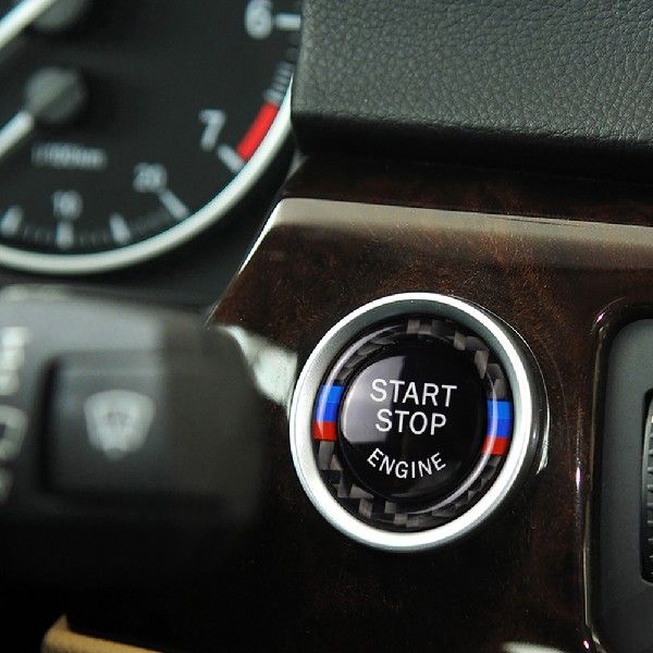 速发Engine Start Stop Button Replace Cover Trim Sticker for