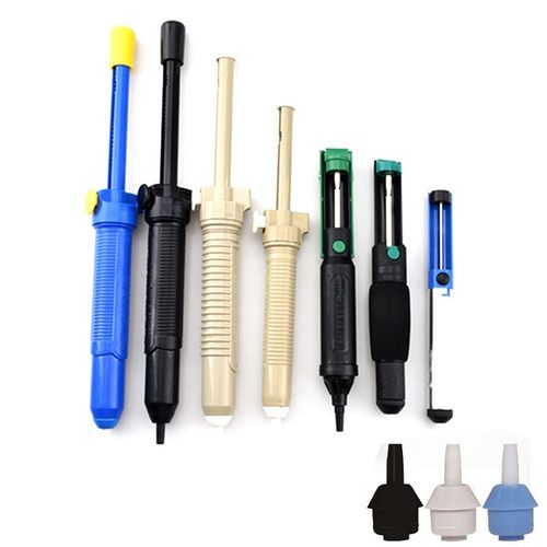 拆焊吸锡器 清除废锡残渣 手动吸锡泵 电3烙铁焊接工具加长