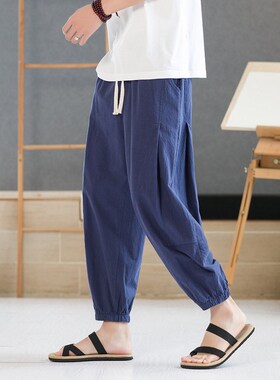 小众高货Pants Men's Spring an Summer Ankle-length Pants