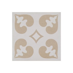 侘寂风复古小花砖卫生间厨房棕色花纹全瓷花片阳台墙地砖200x200