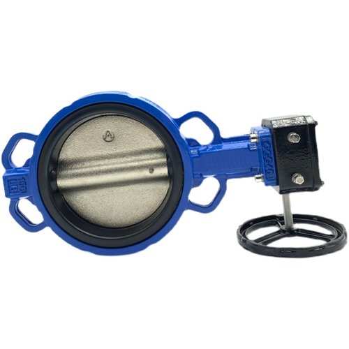 对夹式蜗轮蝶阀 D371X-16Q DN50 65 80 100 125 150 200 250 300