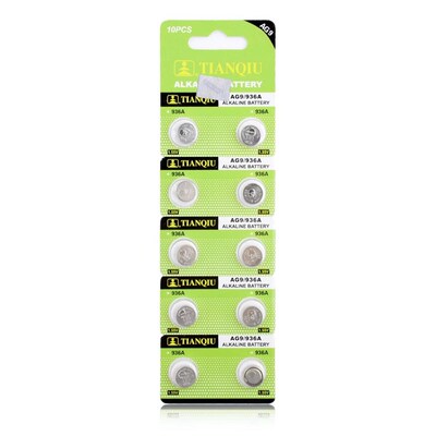 YCDC 20pcs/lot 1.55V AG7 SR927SW V395 Alkaline Batteries G7
