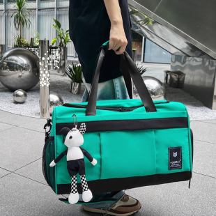 旅行包挂包可挂套行李箱上的附加拉杆背包男士大容量男款收纳袋男