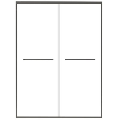 定制淋浴房洗澡卫生间干湿分离玻璃隔断浴室推拉门家用一字型浴屏