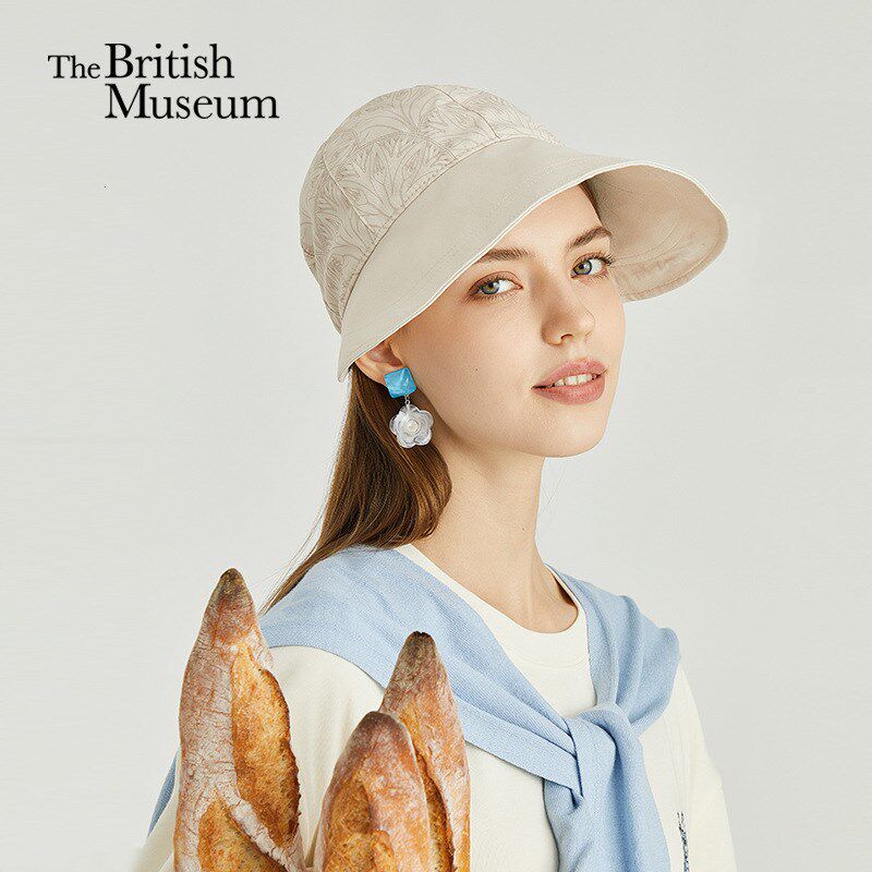 大英博物馆盖亚安德森猫系列宽檐防晒h鸭舌帽棒球帽商务文创礼品