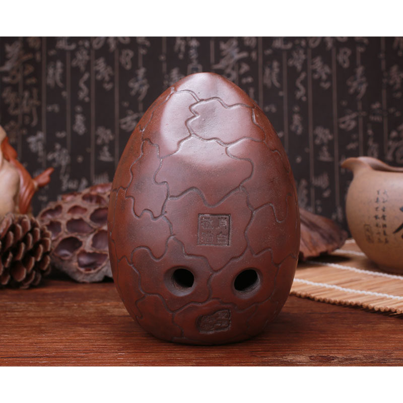 空谷埙_十孔蛋埙G\F调_演奏_10孔埙_可水洗埙_刻字自选,乐器/吉他/钢琴/配件,埙,淘宝优惠券,粉丝福利购,淘宝优惠卷