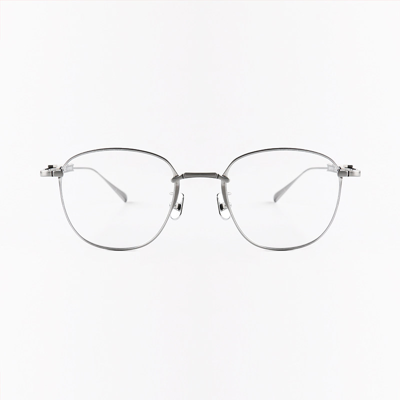 奢雅定位近视眼镜架男轻盈舒适文艺眼镜框女伸缩镜腿钛椭圆框