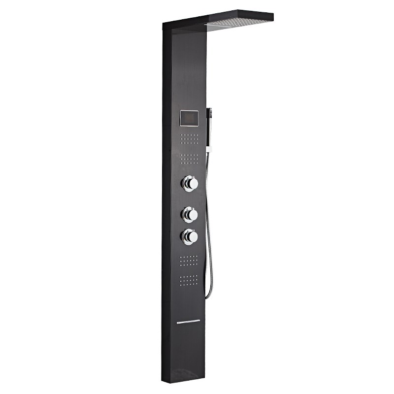德国乔斯淋浴屏智能恒温明装淋雨淋浴增压喷头花洒套装家用淋浴器
