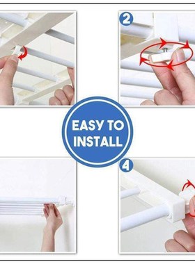 High Household Wardrobe Storage Rack Divider Board Adjustabl