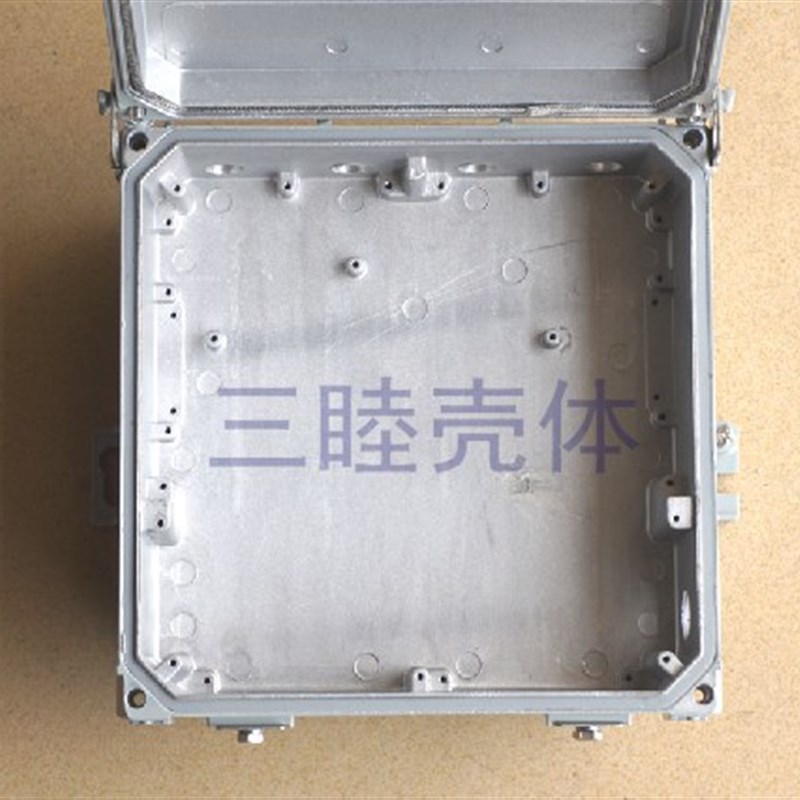 A-022A室外放大k器通信基站外壳204*202*72MM AP网桥压铸铝防水盒